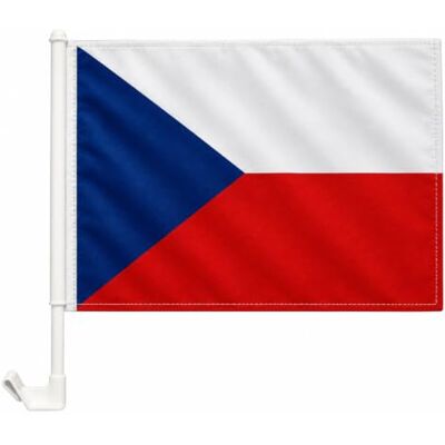 trends4cents 2 x Autoflagge 30 x 40 cm mit Fensterhalterung, Fahne fürs Auto, Fanflagge (Tschechien) trends4cents 2 x Autoflagge 30 x 40 cm mit Fensterhalterung, Fahne fürs Auto, Fanflagge (Tschechien)