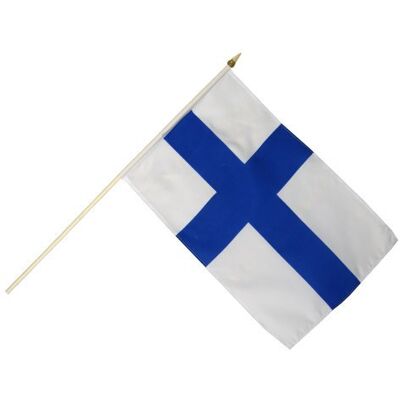 Digni Flaggenfritze Stockflagge Finnland 30 x 45 cm Digni Flaggenfritze Stockflagge Finnland 30 x 45 cm
