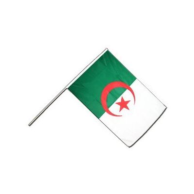 Digni Flaggenfritze® Große Stockflagge Schwenkflagge Algerien 60 x 90 cm Digni Flaggenfritze® Große Stockflagge Schwenkflagge Algerien 60 x 90 cm