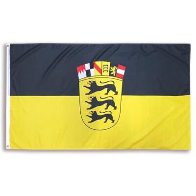 Sonia Originelli Baden-Württemberg Länderflagge 90 x 150 cm Fanartikel in der badisch-württembergischen Nationalflagge für WM, EM und Public Viewing Sonia Originelli Baden-Württemberg Länderflagge 90 x 150 cm Fanartikel in der badisch-württembergischen Nationalflagge für WM, EM und Public Viewing