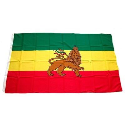 FahnenMax Fahne/Flagge Äthiopien mit Löwe 90 x 150 cm Flaggen FahnenMax Fahne/Flagge Äthiopien mit Löwe 90 x 150 cm Flaggen