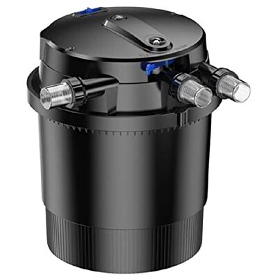 AquaOne Druckteichfilter CPU-20000 I Teichfilter für Teiche bis 40.000 Liter I Bio Teich Filter inkl.36 Watt UVC-Klärer mit automatischer Reinigung und Zeitschalter AquaOne Druckteichfilter CPU-20000 I Teichfilter für Teiche bis 40.000 Liter I Bio Teich Filter inkl.36 Watt UVC-Klärer mit automatischer Reinigung und Zeitschalter