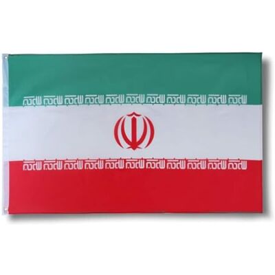 Sonia Originelli Iran Länderflagge 90 x 150 cm Fanartikel in der iranischen Nationalflagge für WM, EM und Public Viewing Sonia Originelli Iran Länderflagge 90 x 150 cm Fanartikel in der iranischen Nationalflagge für WM, EM und Public Viewing