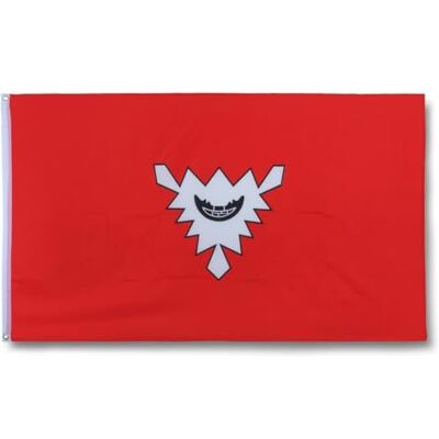 Sonia Originelli Kiel Länderflagge 90 x 150 cm Fanartikel in der Kieler Nationalflagge für WM, EM und Public Viewing Sonia Originelli Kiel Länderflagge 90 x 150 cm Fanartikel in der Kieler Nationalflagge für WM, EM und Public Viewing