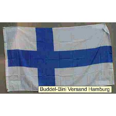 Buddel-Bini Versand Finnland Flagge / Fahne Großformat 250 x 150 cm wetterfest Buddel-Bini Versand Finnland Flagge / Fahne Großformat 250 x 150 cm wetterfest