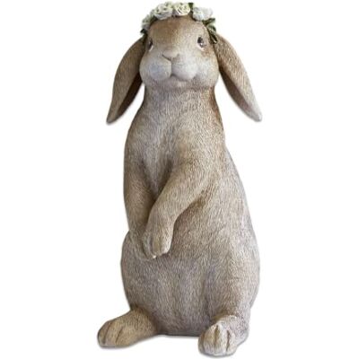 Loberon Hase Sweety, braun Ostern, Frühling, Von Hand bemalt, Großer Detailreichtum, Wertet jede Oster-Deko auf Loberon Hase Sweety, braun Ostern, Frühling, Von Hand bemalt, Großer Detailreichtum, Wertet jede Oster-Deko auf