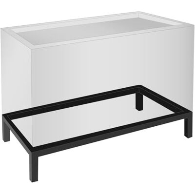 VIVANNO Untergestell Pflanzkübel 60x30x10 cm Stahl Blumenkübel Ständer Robustes Metall-Gestell aus pulverbeschichtetem Stahlblech in Schwarz für Innen & Außen, mit bodenschonenden Noppen. VIVANNO Untergestell Pflanzkübel 60x30x10 cm Stahl Blumenkübel Ständer Robustes Metall-Gestell aus pulverbeschichtetem Stahlblech in Schwarz für Innen & Außen, mit bodenschonenden Noppen.