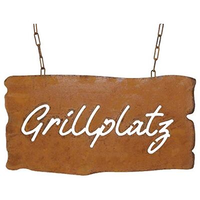 Bornhöft Schild Spruchtafel rostiges Gartenschild Edelrost Rost zum hängen Gartendeko (Grillplatz) Bornhöft Schild Spruchtafel rostiges Gartenschild Edelrost Rost zum hängen Gartendeko (Grillplatz)
