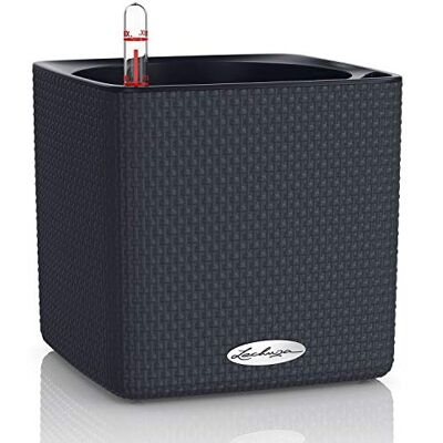 Lechuza "Cube Color 16" Pflanzgefäß mit ERD-Bewässerungs-System, Schiefergrau, 17 x 17 x 16 cm Lechuza "Cube Color 16" Pflanzgefäß mit ERD-Bewässerungs-System, Schiefergrau, 17 x 17 x 16 cm