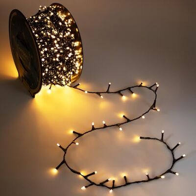 Spetebo Außen Lichterkette auf Trommel Soft Gold 22 m mit Stecker 750 LED, Dual Timer, 8 Funktionen, Weihnachten Advent Garten Deko Spetebo Außen Lichterkette auf Trommel Soft Gold 22 m mit Stecker 750 LED, Dual Timer, 8 Funktionen, Weihnachten Advent Garten Deko