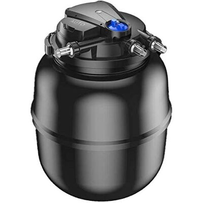 AquaOne Druckteichfilter CPU-75000 I Teichfilter für Teiche bis 100.000 Liter I Bio Teich Filter inkl.55 Watt UVC Klärer mit automatischer Reinigung I schwebealgenfreies klares Wasser AquaOne Druckteichfilter CPU-75000 I Teichfilter für Teiche bis 100.000 Liter I Bio Teich Filter inkl.55 Watt UVC Klärer mit automatischer Reinigung I schwebealgenfreies klares Wasser