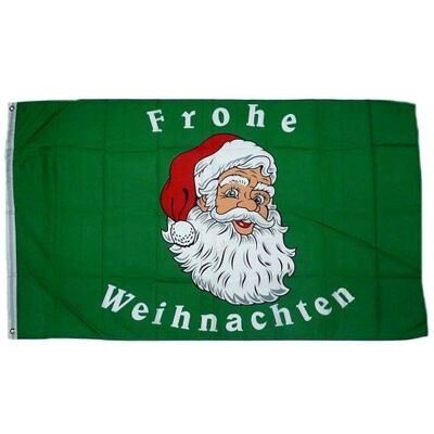 FahnenMax Fahne Flagge Frohe Weihnachten grün 90 x 150 cm FahnenMax Fahne Flagge Frohe Weihnachten grün 90 x 150 cm