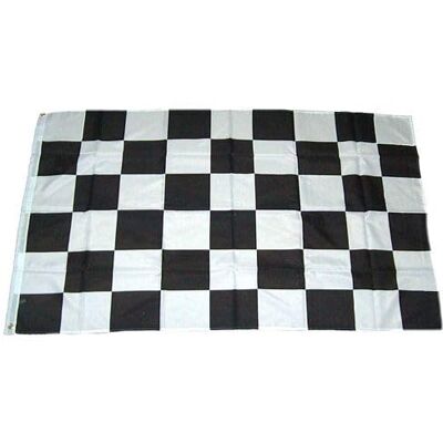 FahnenMax Fahne/Flagge Karo schwarz/weiß Start/Ziel 90 x 150 cm FahnenMax Fahne/Flagge Karo schwarz/weiß Start/Ziel 90 x 150 cm
