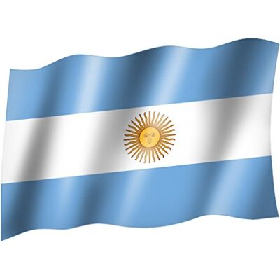 Unbekannt Flagge/Fahne ARGENTINIEN Staatsflagge/Landesflagge/Hissflagge ohne Ösen 150x90 cm Unbekannt Flagge/Fahne ARGENTINIEN Staatsflagge/Landesflagge/Hissflagge ohne Ösen 150x90 cm