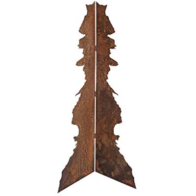 ESTEXO Dekosäule Rostsäule Ecksäule Gartendeko Edelrost Säule Rost Dekoration Deko 143 cm ESTEXO Dekosäule Rostsäule Ecksäule Gartendeko Edelrost Säule Rost Dekoration Deko 143 cm
