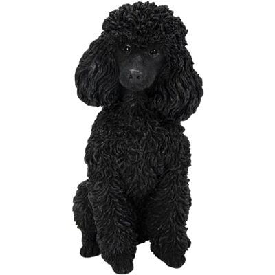 Vivid Arts Dekofigur, Modell sitzender Pudel, Schwarz Vivid Arts Dekofigur, Modell sitzender Pudel, Schwarz