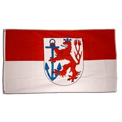 Digni Flaggenfritze Flagge Deutschland Stadt Düsseldorf 90 x 150 cm Digni Flaggenfritze Flagge Deutschland Stadt Düsseldorf 90 x 150 cm