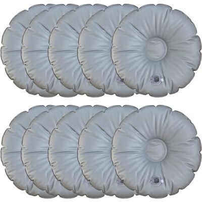 FBS 10X Schlauchgewicht für Fahnenstangen und Beachflags mit 10 Liter Wasser und Sand befüllbar I zur Beschwerung von Fahnen Flaggen Kreuzfüßen FBS 10X Schlauchgewicht für Fahnenstangen und Beachflags mit 10 Liter Wasser und Sand befüllbar I zur Beschwerung von Fahnen Flaggen Kreuzfüßen
