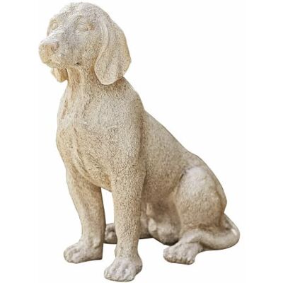Loberon Deko-Hund Albinor, antikweiß Loberon Deko-Hund Albinor, antikweiß