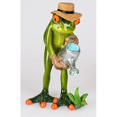 formano Dekofigur Frosch Gärtner mit Gießkanne handbemalt formano Dekofigur Frosch Gärtner mit Gießkanne handbemalt
