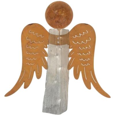 Storm Engel Bausatz XXL als Gartendeko Flügel und Kopf Edelrost Deko Engelsflügel 46cm breit zum Basteln Storm Engel Bausatz XXL als Gartendeko Flügel und Kopf Edelrost Deko Engelsflügel 46cm breit zum Basteln