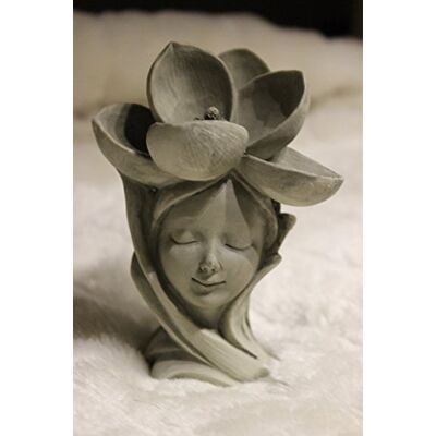 Unbekannt Blumenkind Magnolie, H 12 cm, aus Resin, betonfarben, z. Aufstecken auf Stab, Lieferung ohne Stab Unbekannt Blumenkind Magnolie, H 12 cm, aus Resin, betonfarben, z. Aufstecken auf Stab, Lieferung ohne Stab