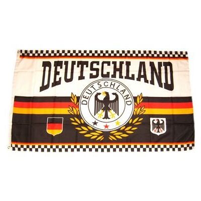 FahnenMax Fahne / Flagge Deutschland Fußball 6 NEU 90 x 150 cm FahnenMax Fahne / Flagge Deutschland Fußball 6 NEU 90 x 150 cm