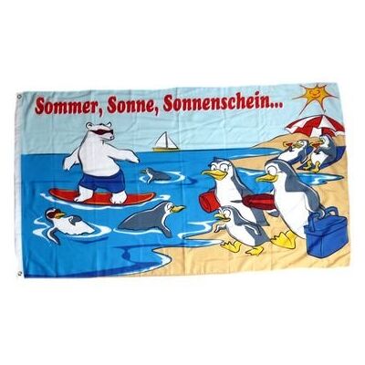 FahnenMax Fahne/Flagge Strandflagge Urlaub 90 x 150 cm Fahnen FahnenMax Fahne/Flagge Strandflagge Urlaub 90 x 150 cm Fahnen