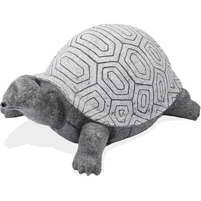 Esotec Wasserspeier Schildkröte Brunnenfigur für Garten-Teich Wasserspiel 1 Material Teichfigur Polyresin, Natursteinoptik, 3m Schlauch, Ø8/12mm, empfohlene Solar-Teichpumpe ab 250l/h, Teichdeko H=17cm Esotec Wasserspeier Schildkröte Brunnenfigur für Garten-Teich Wasserspiel 1 Material Teichfigur Polyresin, Natursteinoptik, 3m Schlauch, Ø8/12mm, empfohlene Solar-Teichpumpe ab 250l/h, Teichdeko H=17cm