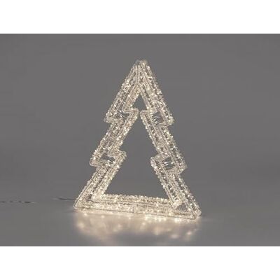 formano Dekobaum 27x30cm mit 160 LED-Lichtern aus weissem Metall mit klarem Acryl-Rand veredelt IP 44 Adapter Weihnachten Deko für Indoor und Outdoor formano Dekobaum 27x30cm mit 160 LED-Lichtern aus weissem Metall mit klarem Acryl-Rand veredelt IP 44 Adapter Weihnachten Deko für Indoor und Outdoor