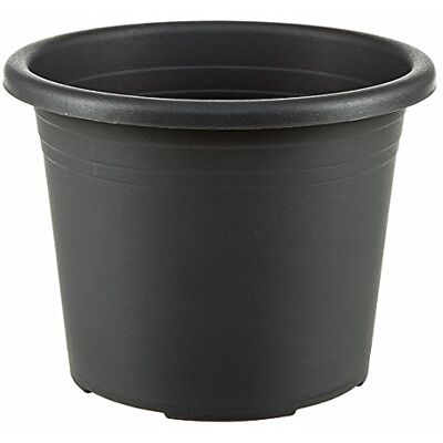 Geli Pflanzkübel, Cilindro 20 cm, anthrazit, 20 x 20 x 16 cm, 64102038 Geli Pflanzkübel, Cilindro 20 cm, anthrazit, 20 x 20 x 16 cm, 64102038