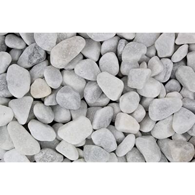 Gartenwelt Riegelsberger 1 kg Carrara Marmor Kies gewaschen Körnung 15-25 mm Marmorkies weiß schneeweisser Kieselsteine Zierkies Steine Deko Garten Gartenwelt Riegelsberger 1 kg Carrara Marmor Kies gewaschen Körnung 15-25 mm Marmorkies weiß schneeweisser Kieselsteine Zierkies Steine Deko Garten