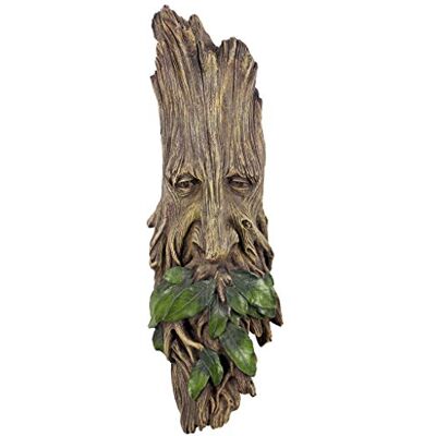 Design Toscano Baummensch-Skulptur, Flüsternder Wilhelm, Maße: 12,5 x 6,5 x 38 cm Design Toscano Baummensch-Skulptur, Flüsternder Wilhelm, Maße: 12,5 x 6,5 x 38 cm