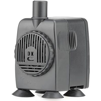Pontec 57507 PondoCompact 600 Outdoor-Statuenbrunnenpumpe / kompakte Brunnenpumpe für Fontänen und Wasserspiel, Grau Pontec 57507 PondoCompact 600 Outdoor-Statuenbrunnenpumpe / kompakte Brunnenpumpe für Fontänen und Wasserspiel, Grau