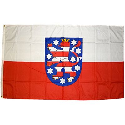Digni Flagge Fahne Thüringen 90 * 150 cm Digni Flagge Fahne Thüringen 90 * 150 cm