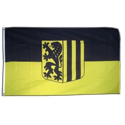 Digni Flagge Deutschland Stadt Dresden 90 x 150 cm Digni Flagge Deutschland Stadt Dresden 90 x 150 cm