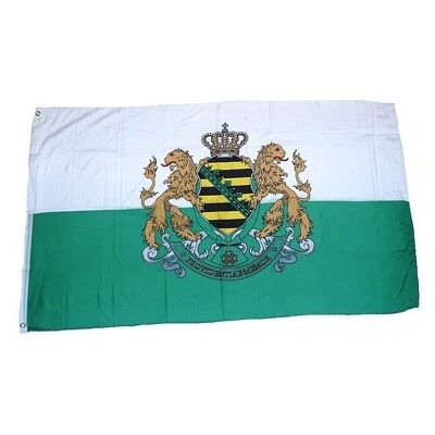 FahnenMax Fahne / Flagge Königreich Sachsen Wappen 90 x 150 cm FahnenMax Fahne / Flagge Königreich Sachsen Wappen 90 x 150 cm