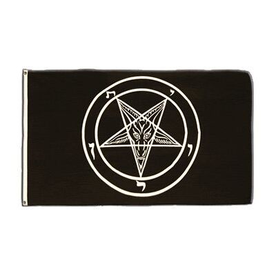 Digni Flagge Baphomet Church of Satan 90 x 150 cm Digni Flagge Baphomet Church of Satan 90 x 150 cm