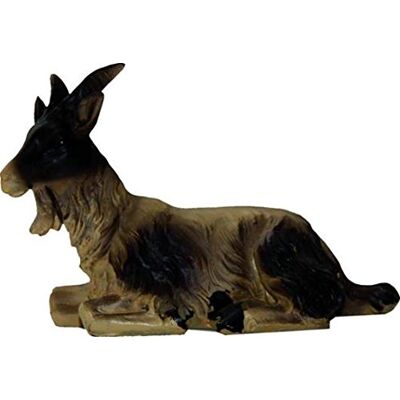 Unbekannt Krippenzubehör Ziege liegend Höhe 4cm geeignet für 11-13cm Figuren Unbekannt Krippenzubehör Ziege liegend Höhe 4cm geeignet für 11-13cm Figuren