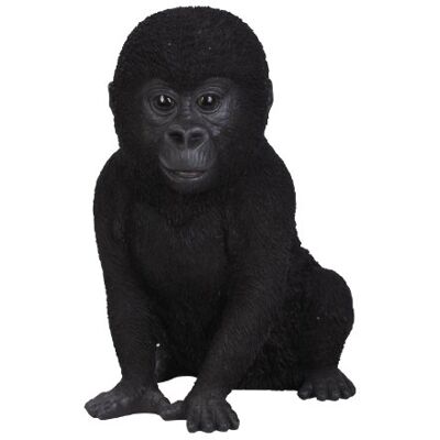 Vivid Arts Gorilla-Baby, Kunstharz Gartendeko Vivid Arts Gorilla-Baby, Kunstharz Gartendeko