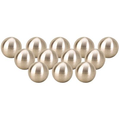 Geschenkestadl 12 x Dekokugel in Silber matt ca. Ø 4 cm Kugel Edelstahl Rosenkugel Garten Weihnachten Geschenkestadl 12 x Dekokugel in Silber matt ca. Ø 4 cm Kugel Edelstahl Rosenkugel Garten Weihnachten