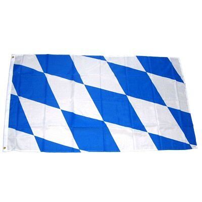 FahnenMax Fahne / Flagge Freistaat Bayern Raute NEU 150 x 250 cm FahnenMax Fahne / Flagge Freistaat Bayern Raute NEU 150 x 250 cm