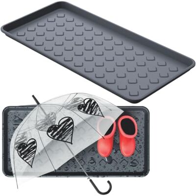 Prosperplast Dry Pad Multifunktionstablett, Maße (mm) 716 x 348 x 33 cm, schwarz Prosperplast Dry Pad Multifunktionstablett, Maße (mm) 716 x 348 x 33 cm, schwarz