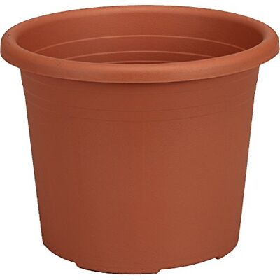 Geli Pflanzkübel, Cilindro 20 cm, terra, 20 x 20 x 16 cm, 64102006 Geli Pflanzkübel, Cilindro 20 cm, terra, 20 x 20 x 16 cm, 64102006