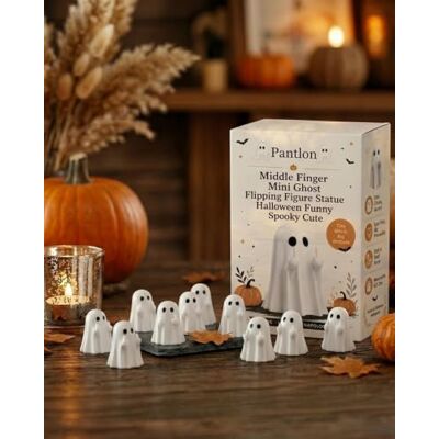 Generic Ghost Flippen Mini-Figuren mit Stinkefinger Geist mit Stinkefinger 10/30/50-tlg. Halloween-Minigeister Deko-Figuren Geschenk Ghost Flipping Middle Finger Mini Figures Generic Ghost Flippen Mini-Figuren mit Stinkefinger Geist mit Stinkefinger 10/30/50-tlg. Halloween-Minigeister Deko-Figuren Geschenk Ghost Flipping Middle Finger Mini Figures