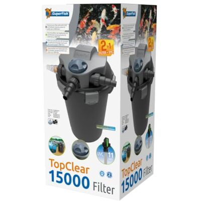 Superfish TopClear 15000 UVC 11W - Teichfilter Superfish TopClear 15000 UVC 11W - Teichfilter