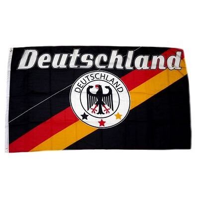 FahnenMax Fahne / Flagge Deutschland Fußball 9 NEU 90 x 150 cm FahnenMax Fahne / Flagge Deutschland Fußball 9 NEU 90 x 150 cm
