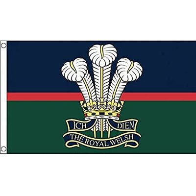 AZ FLAG Flagge Royal Welsh Regiment Von Wales 150x90 cm Walisische Army Fahne 100% Polyester mit Messing-Ösen 110g AZ FLAG Flagge Royal Welsh Regiment Von Wales 150x90 cm Walisische Army Fahne 100% Polyester mit Messing-Ösen 110g