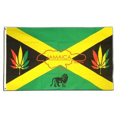 Digni Flagge Jamaika Reggae 90 x 150 cm Digni Flagge Jamaika Reggae 90 x 150 cm