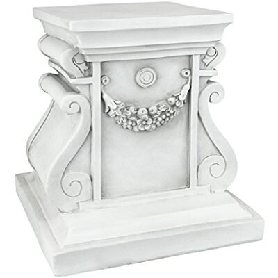 Design Toscano Klassische Statue Gartensockel Basisheber, 30,5 cm Design Toscano Klassische Statue Gartensockel Basisheber, 30,5 cm